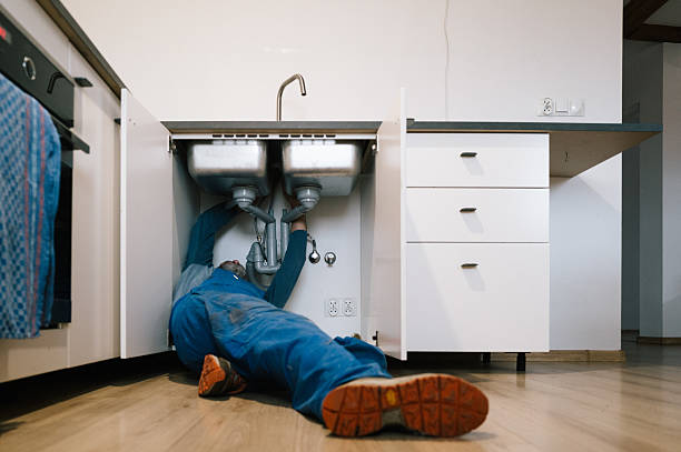 Professional Drain Cleaning technician working in Oxford, GA